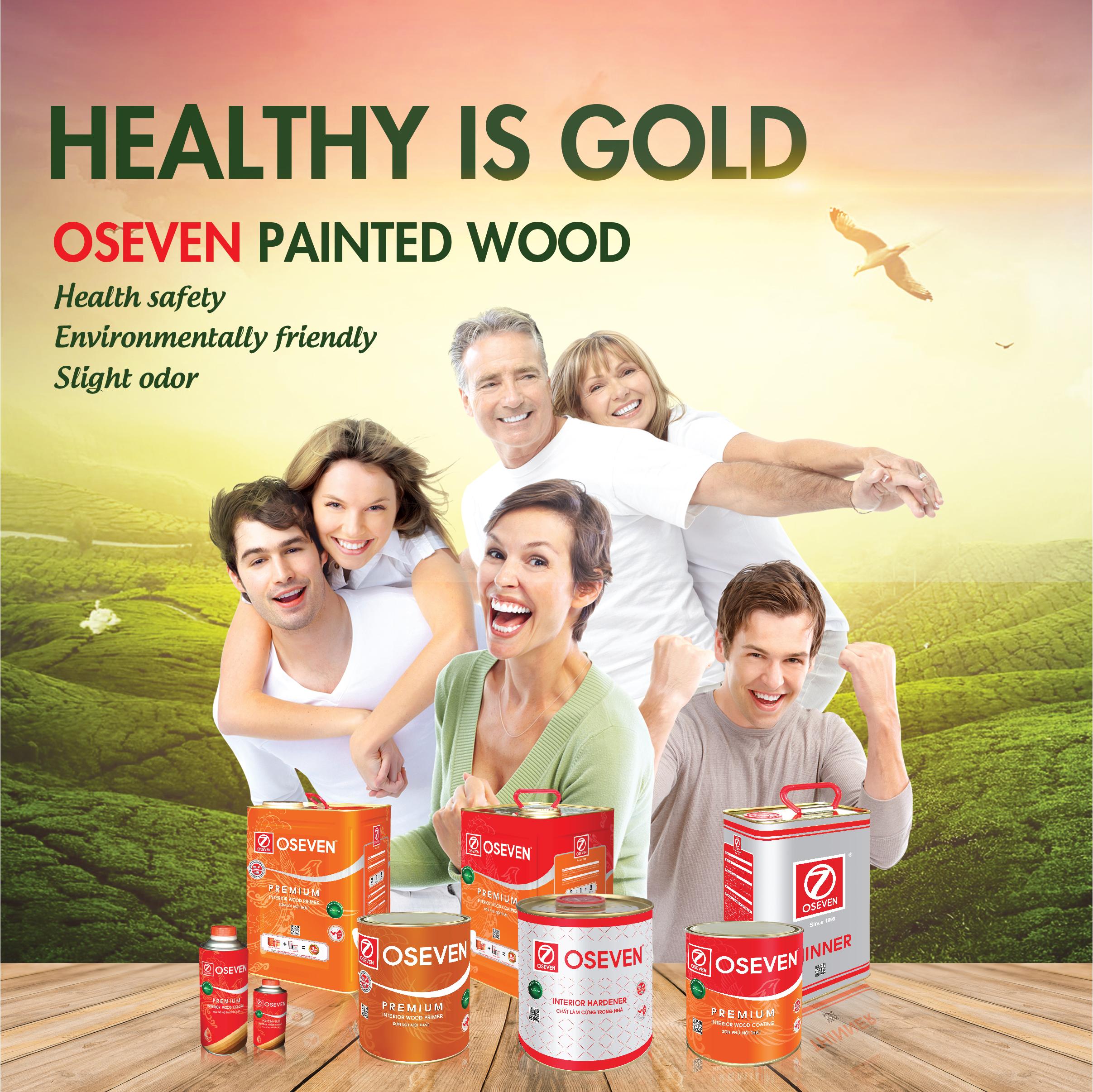 Non-toxic wood paints